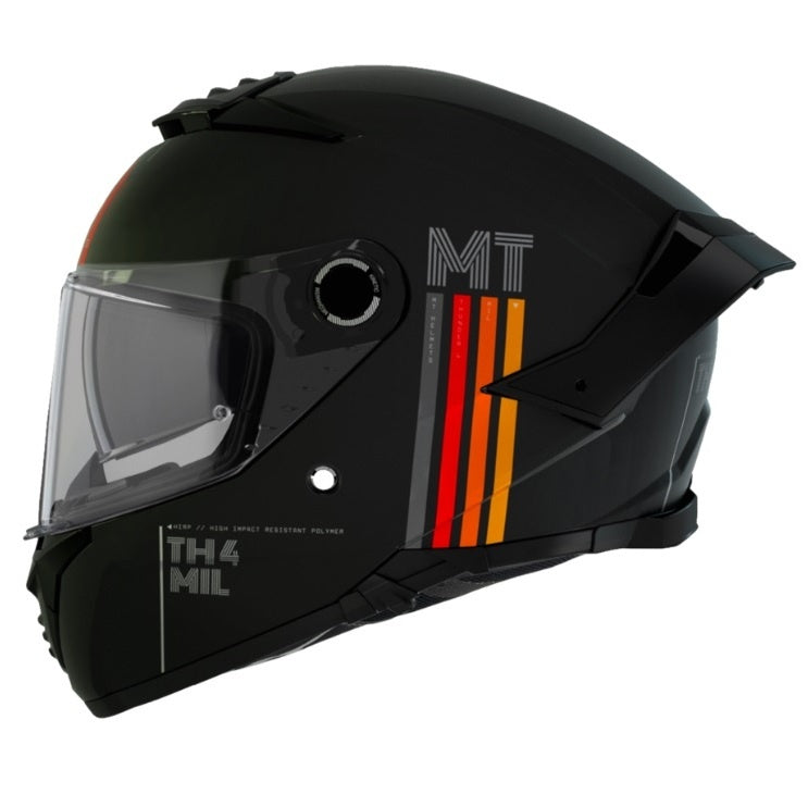 Casca integrala MT Thunder 4 SV MIL A11 negru mat (ochelari soare integrati) - tip viziera MT-V-28B