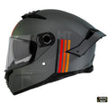 Casca integrala MT Thunder 4 SV MIL C2 gri mat (ochelari soare integrati) - tip viziera MT-V-28B