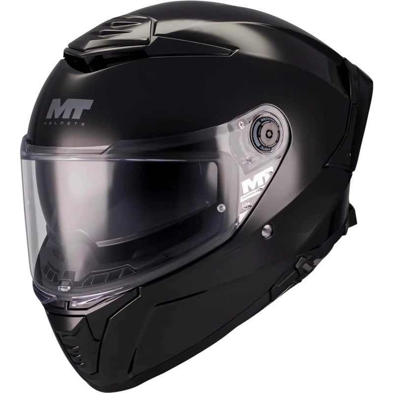 Casca integrala MT Thunder 4 SV Pure A1 negru lucios (ochelari soare integrati)