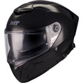 Casca integrala MT Thunder 4 SV Pure A1 negru lucios (ochelari soare integrati)
