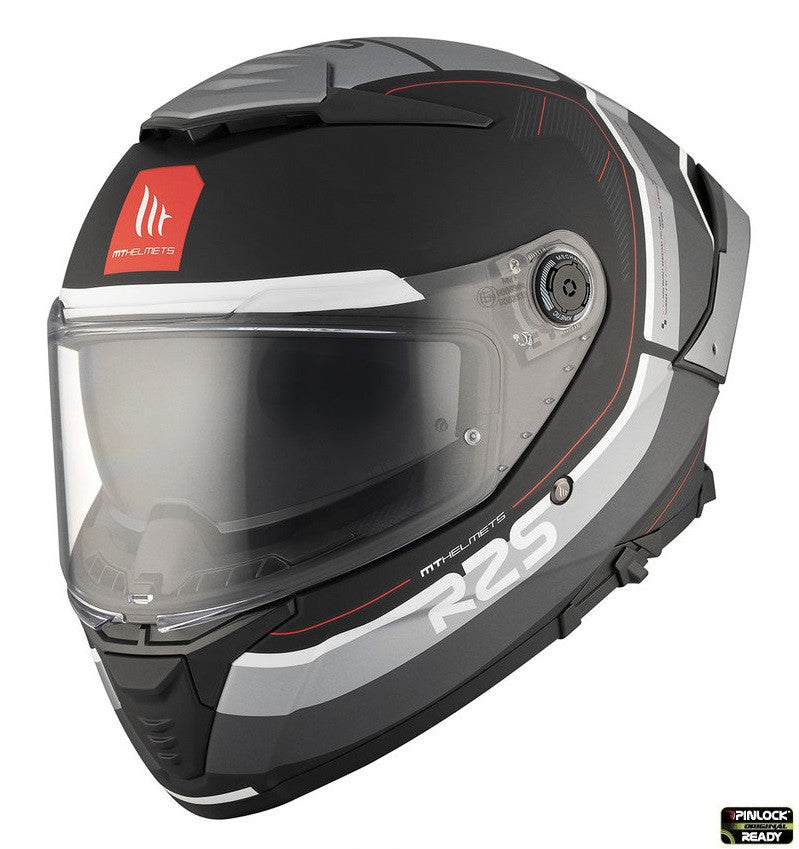 Casca integrala MT Thunder 4 SV R25 B2 negru/gri mat (ochelari soare integrati)