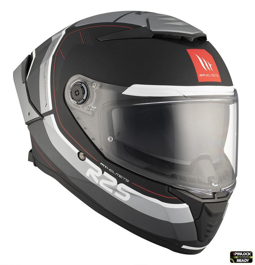 Casca integrala MT Thunder 4 SV R25 B2 negru/gri mat (ochelari soare integrati)