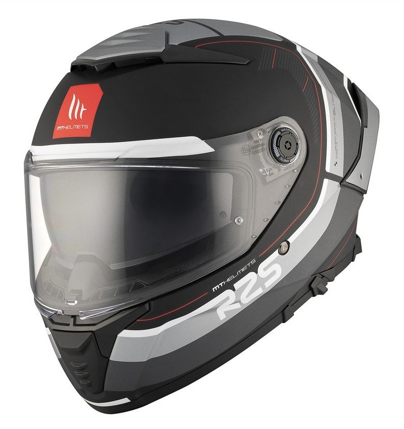 Casca integrala MT Thunder 4 SV R25 B2 negru/gri mat (ochelari soare integrati)
