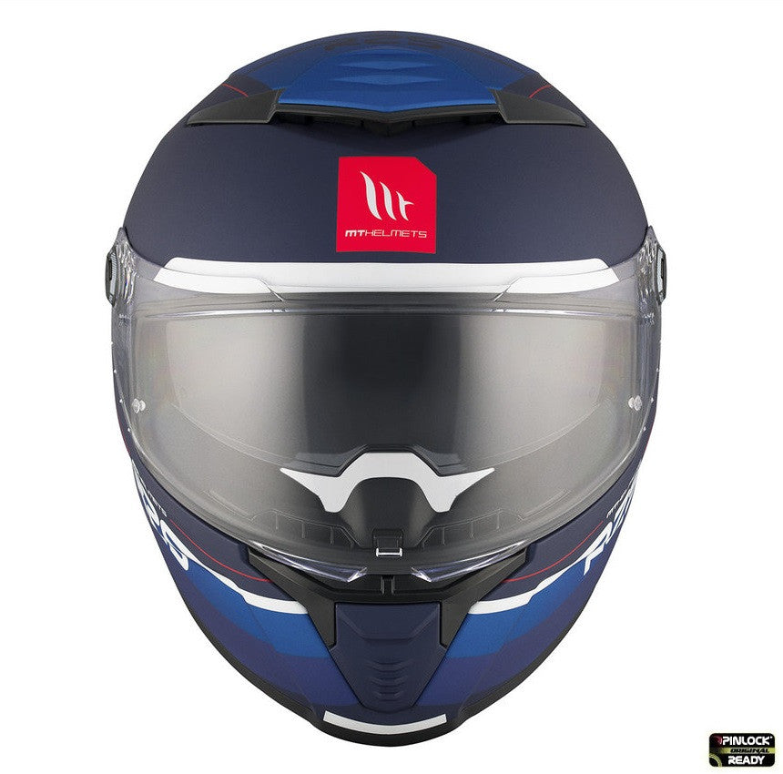 Casca integrala MT Thunder 4 SV R25 C7 albastru mat (ochelari soare integrati)