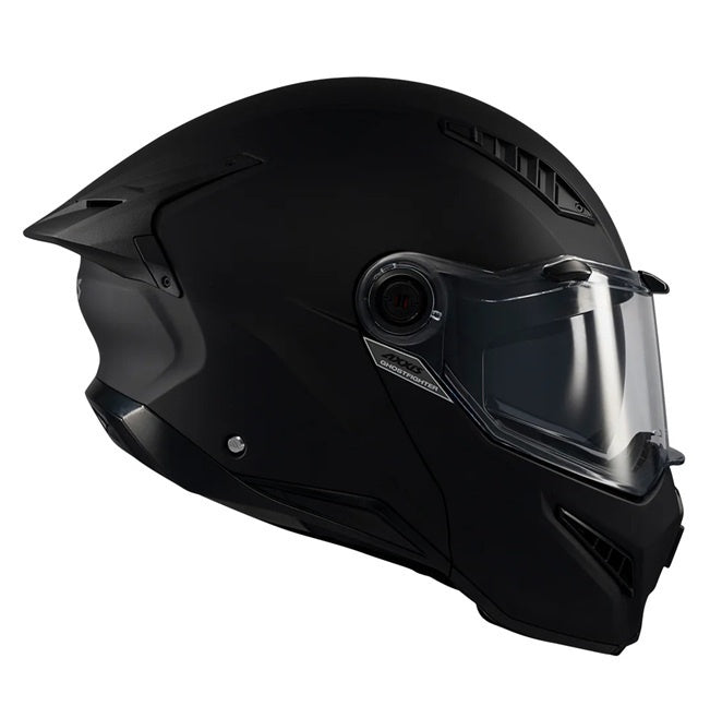 Casca modulabila (flip-up) Axxis GhostFighter SV A1 negru mat (ochelari soare integrati) – tip viziera: MT-V-36