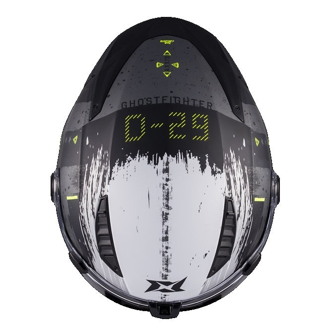 Casca modulabila (flip-up) Axxis GhostFighter SV D29 B2 gri mat (ochelari soare integrati) Pinlock Ready – tip viziera: MT-V-36