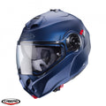 Casca modulabila (flip-up) Caberg model Duke Evo SV albastru mat Yama Pinlock ready - lentila Pinlock inclusa