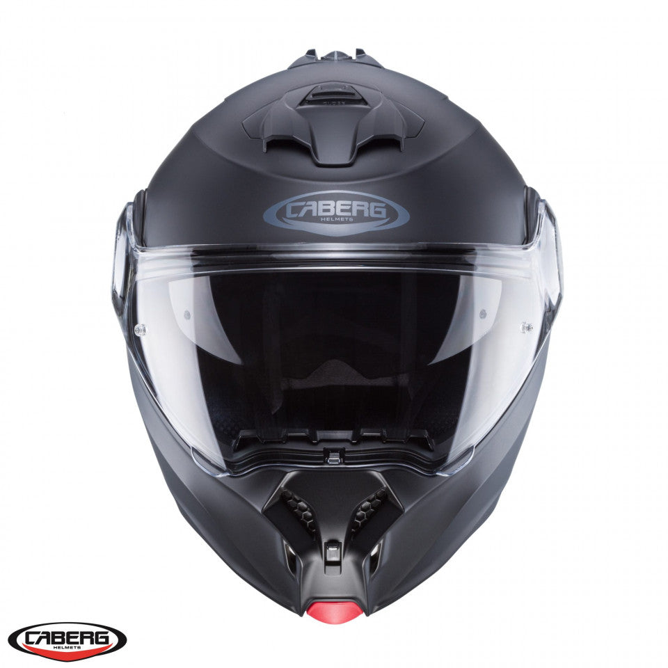 Casca modulabila (flip-up) Caberg model Duke Evo SV negru mat Pinlock ready - lentila Pinlock inclusa