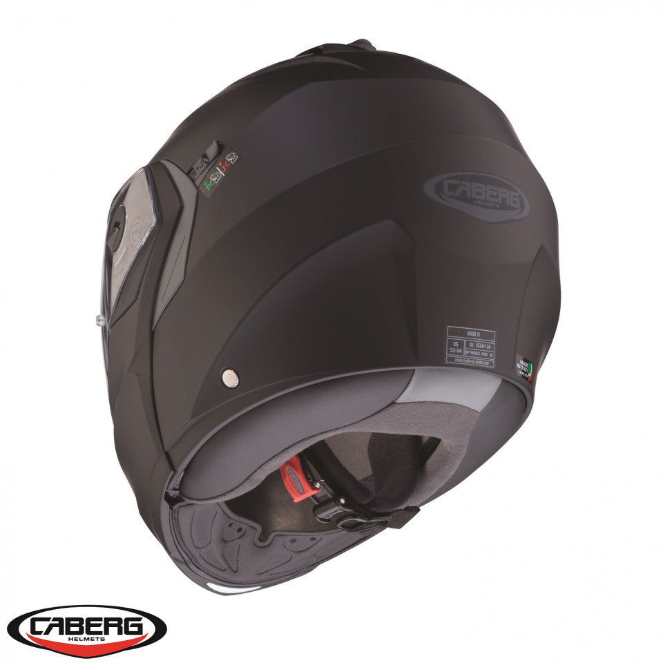 Casca modulabila (flip-up) Caberg model Duke X SV negru mat Pinlock ready - lentila Pinlock inclusa