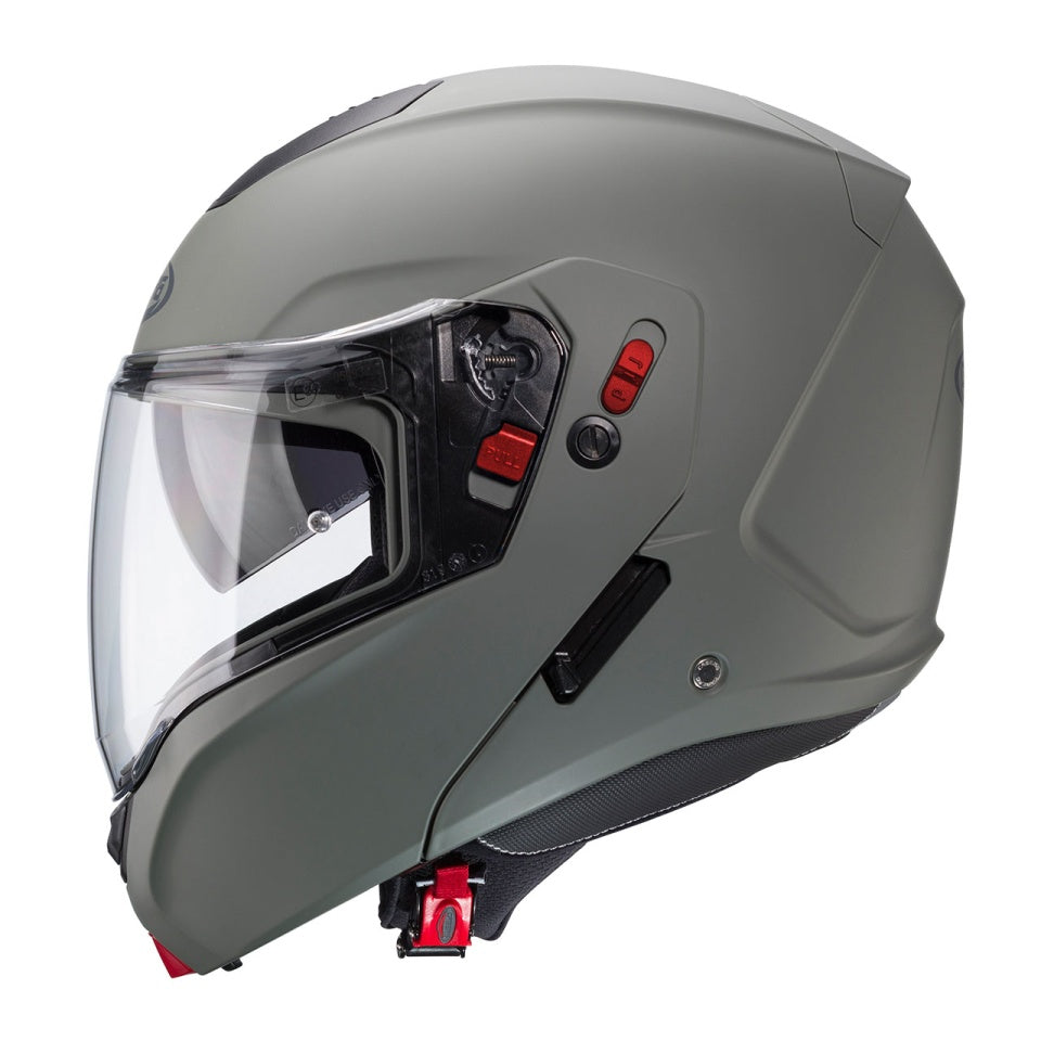Casca modulabila (flip-up) Caberg model Horus X K6 kamo (camouflaj) mat Pinlock ready - lentila Pinlock inclusa