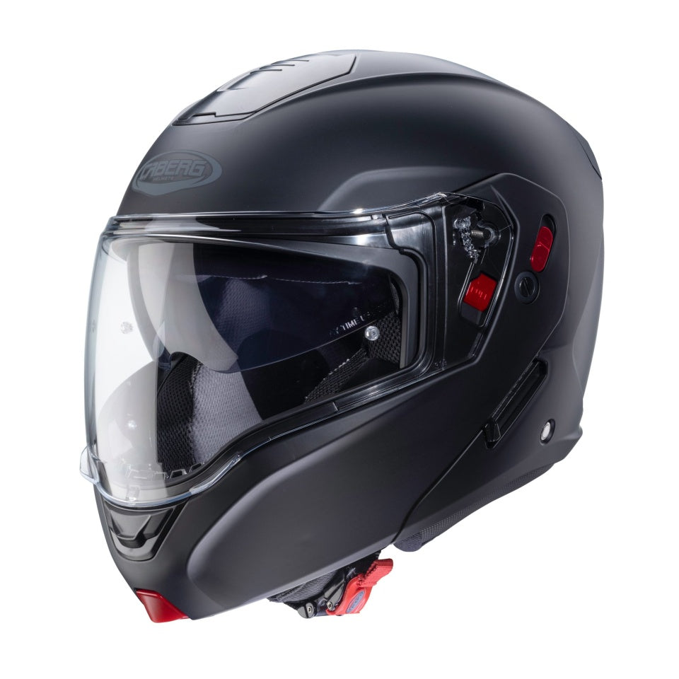 Casca modulabila (flip-up) Caberg model Horus X negru mat Pinlock ready - lentila Pinlock inclusa