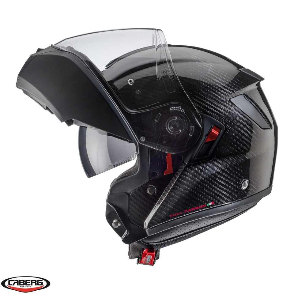 Casca modulabila (flip-up) Caberg model Levo X 94 carbon Pinlock ready - lentila Pinlock inclusa (100% carbon)