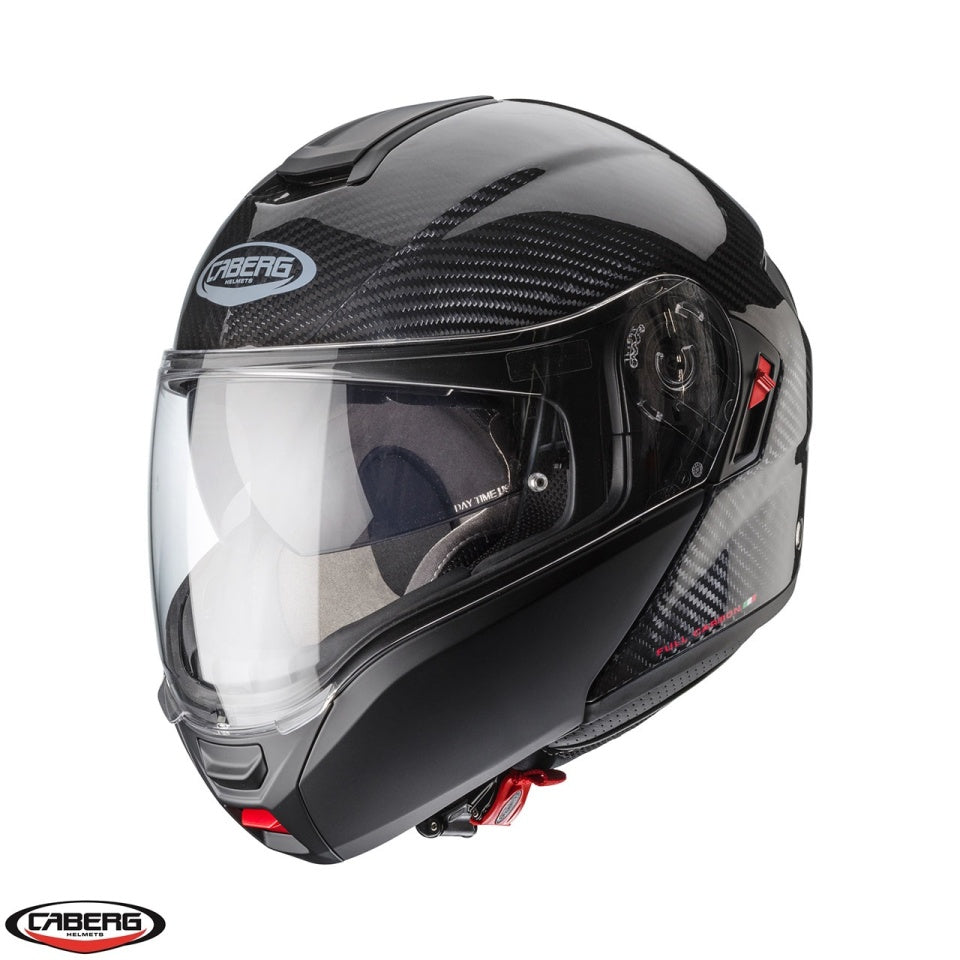 Casca modulabila (flip-up) Caberg model Levo X 94 carbon Pinlock ready - lentila Pinlock inclusa (100% carbon)
