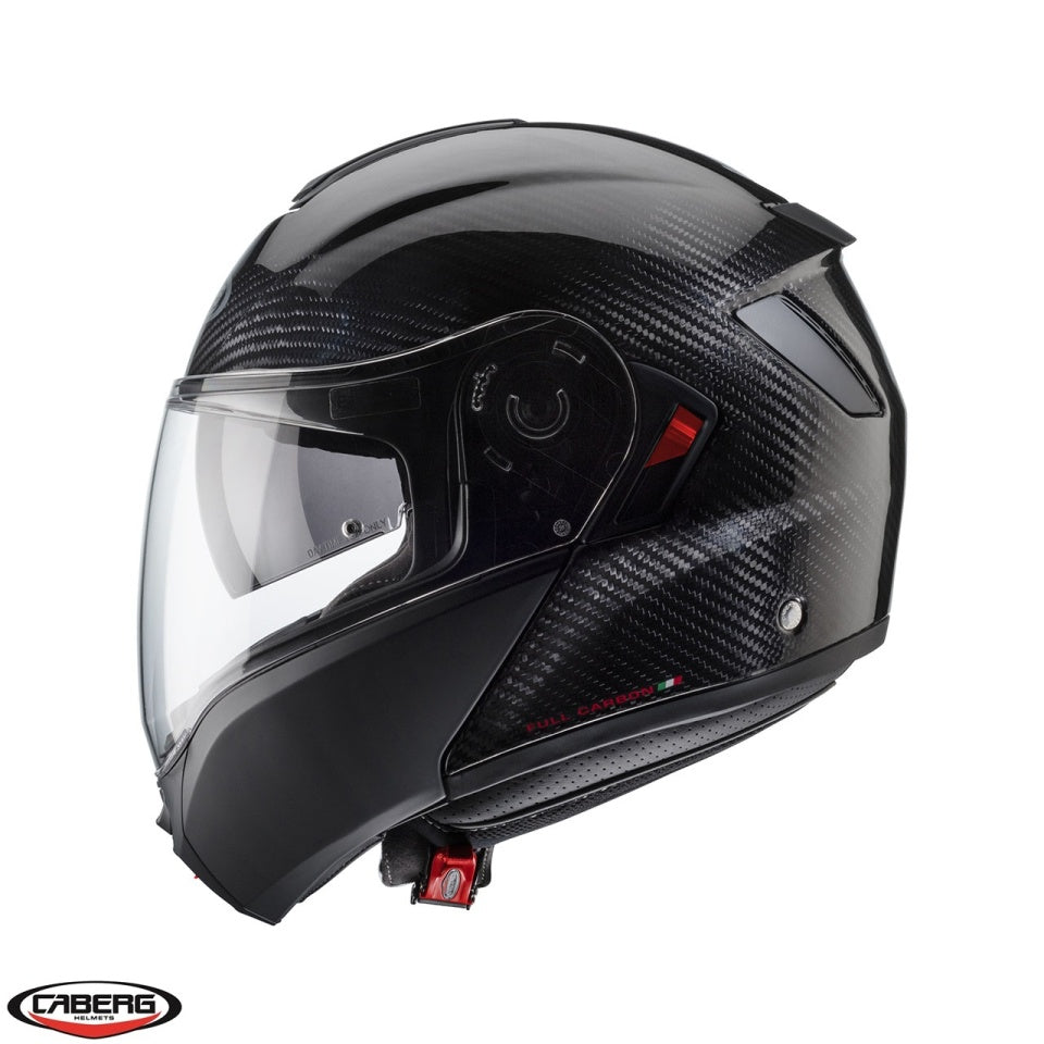 Casca modulabila (flip-up) Caberg model Levo X 94 carbon Pinlock ready - lentila Pinlock inclusa (100% carbon)