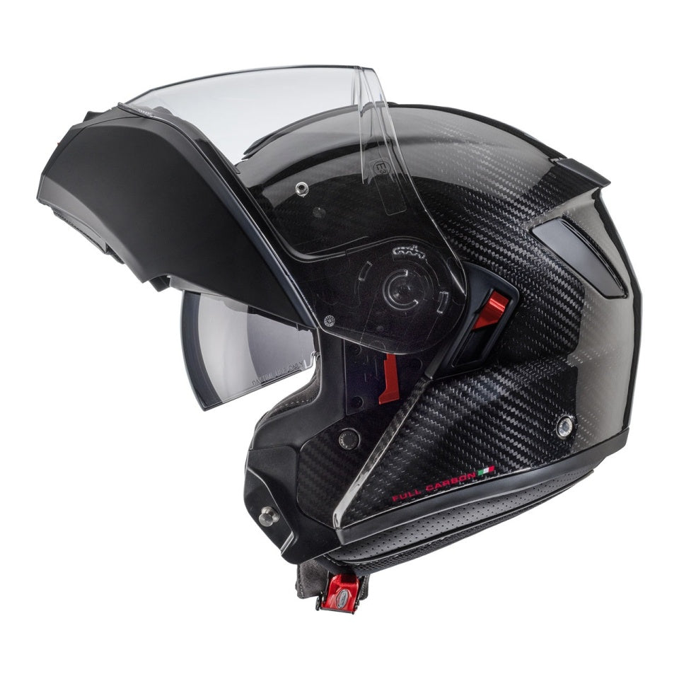 Casca modulabila (flip-up) Caberg model Levo X 94 carbon Pinlock ready - lentila Pinlock inclusa (100% carbon)