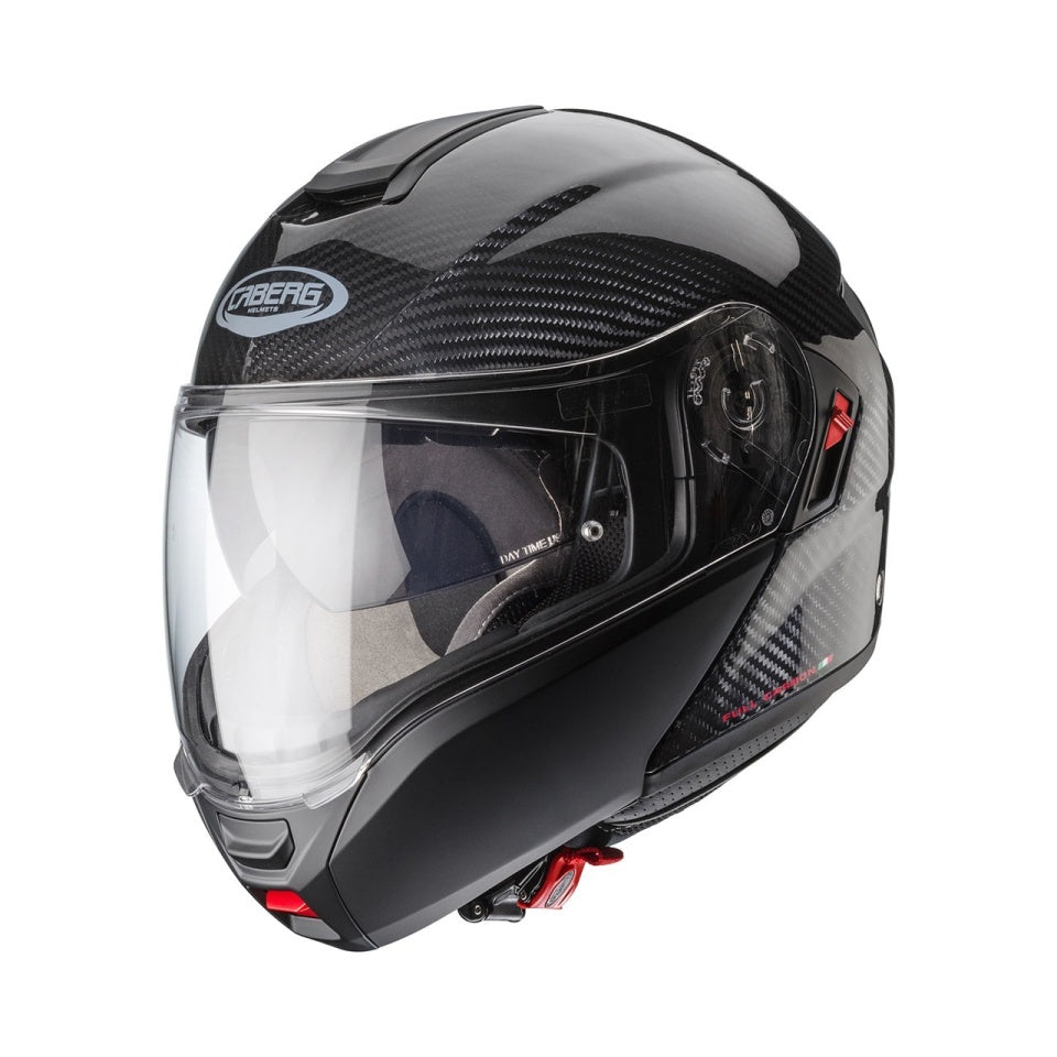 Casca modulabila (flip-up) Caberg model Levo X 94 carbon Pinlock ready - lentila Pinlock inclusa (100% carbon)