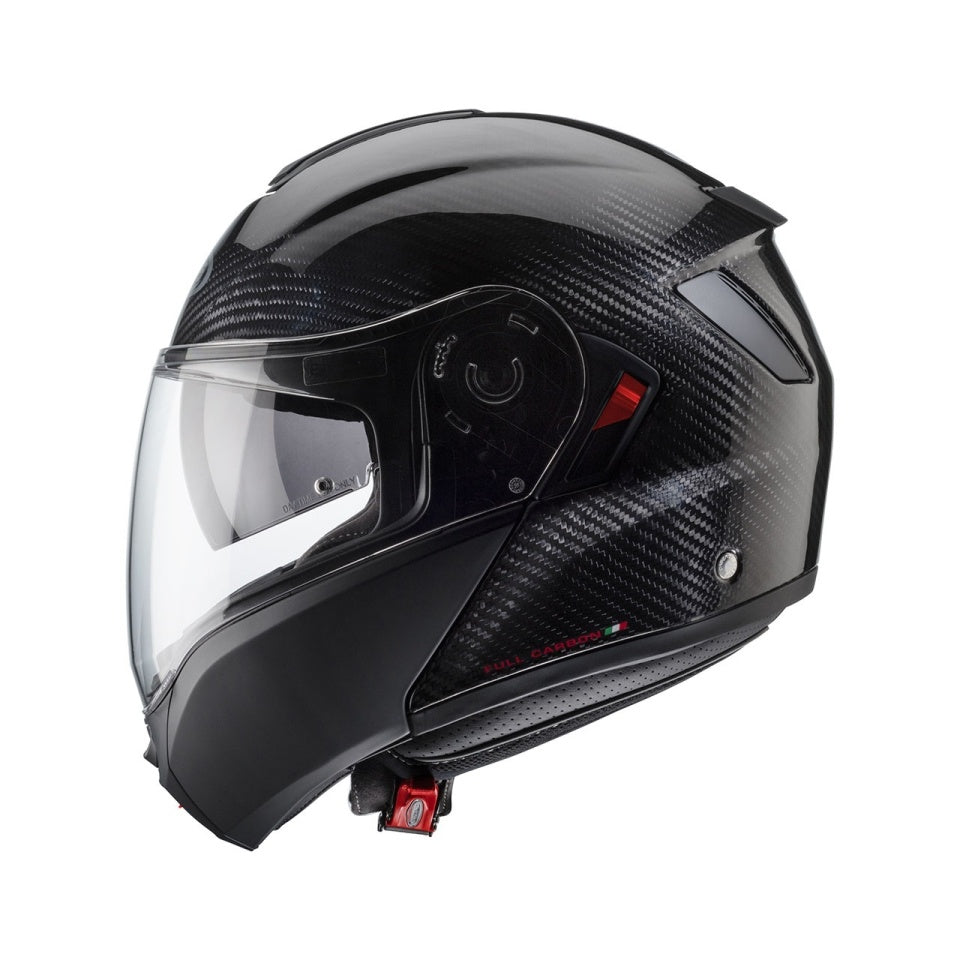 Casca modulabila (flip-up) Caberg model Levo X 94 carbon Pinlock ready - lentila Pinlock inclusa (100% carbon)