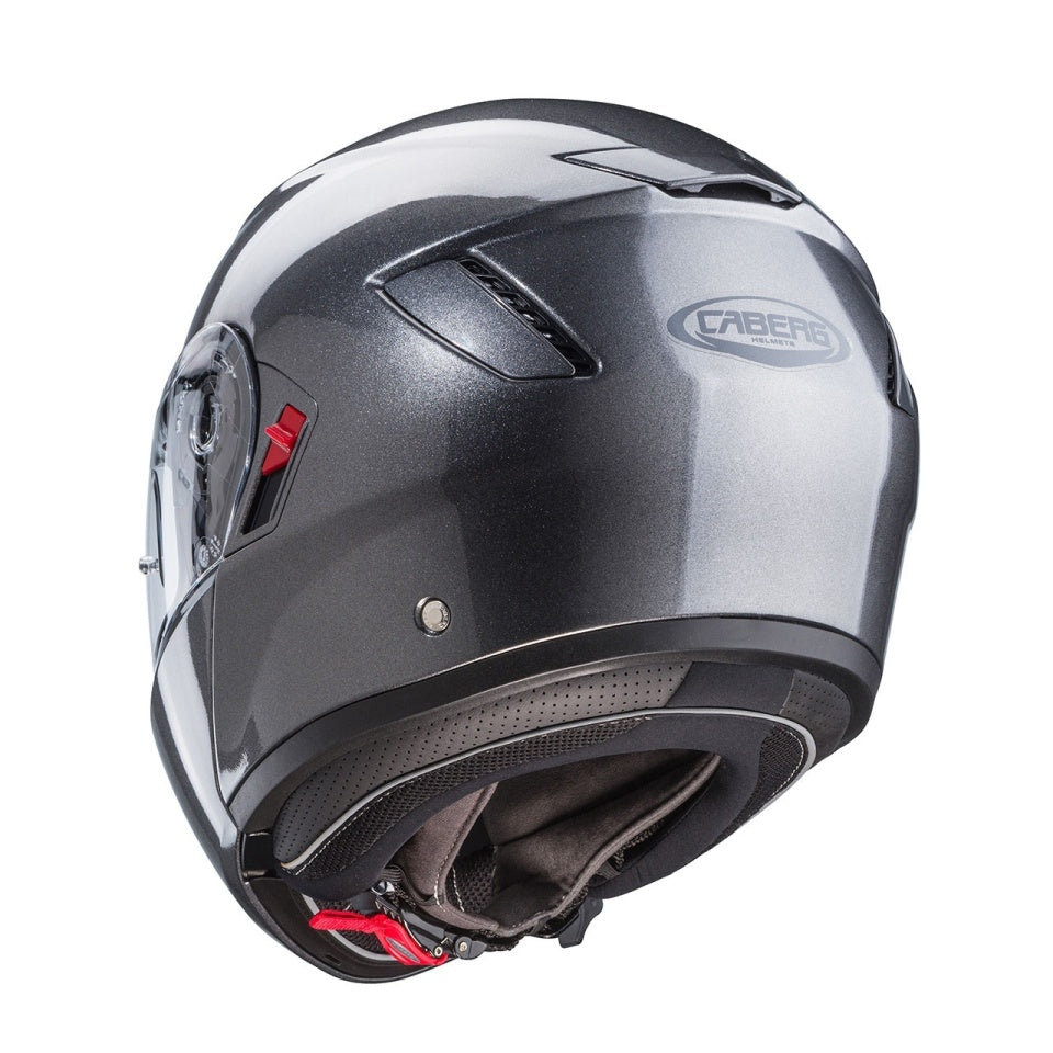 Casca modulabila (flip-up) Caberg model Levo X N1 gri metalic lucios Pinlock ready - lentila Pinlock inclusa (fibra de sticla)