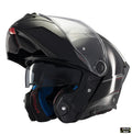 Casca modulabila MT Atom 2 SV A1 negru lucios (ochelari soare integrati) Pinlock Ready - tip viziera: MT-V-35