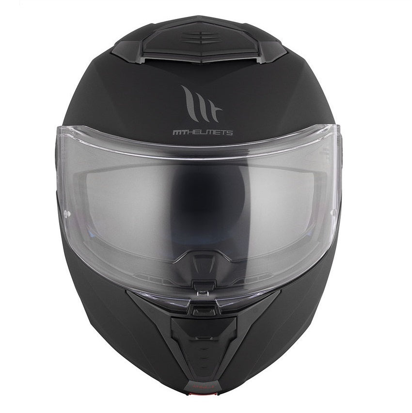Casca modulabila MT Atom 2 SV A1 negru mat (ochelari soare integrati) Pinlock Ready - tip viziera: MT-V-35