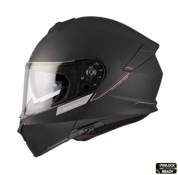 Casca modulabila MT Genesis SV A1 negru mat Pinlock ready - omologare noua ECE 22.06