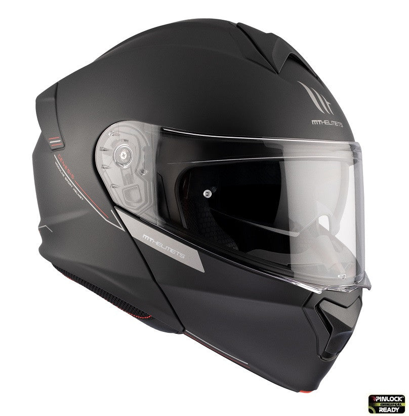 Casca modulabila MT Genesis SV A1 negru mat Pinlock ready - omologare noua ECE 22.06