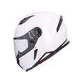 Casca moto integrala Shiro / Axor Hunter alb