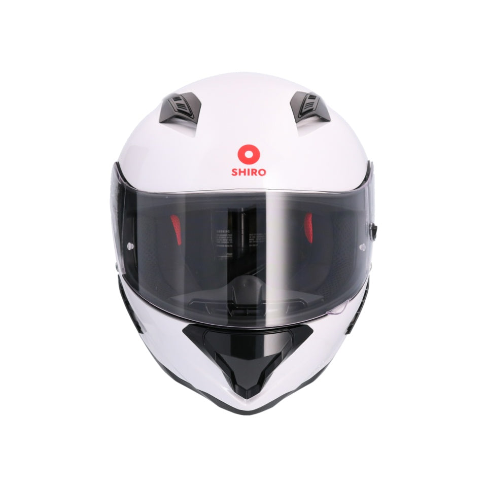 Casca moto integrala Shiro / Axor Hunter alb