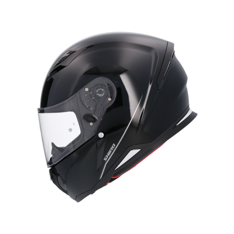 Casca moto integrala Shiro / Axor Hunter negru lucios