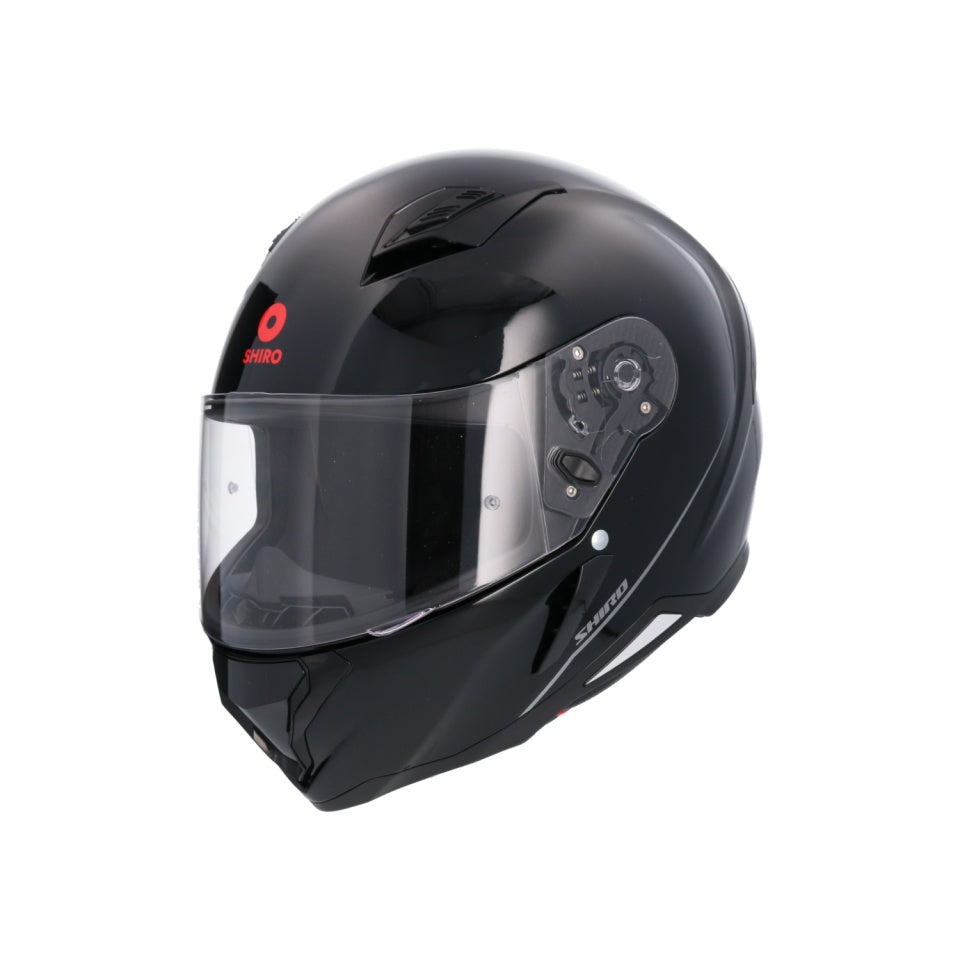 Casca moto integrala Shiro / Axor Hunter negru lucios