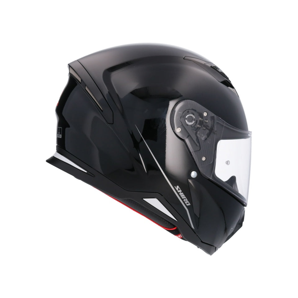 Casca moto integrala Shiro / Axor Hunter negru lucios