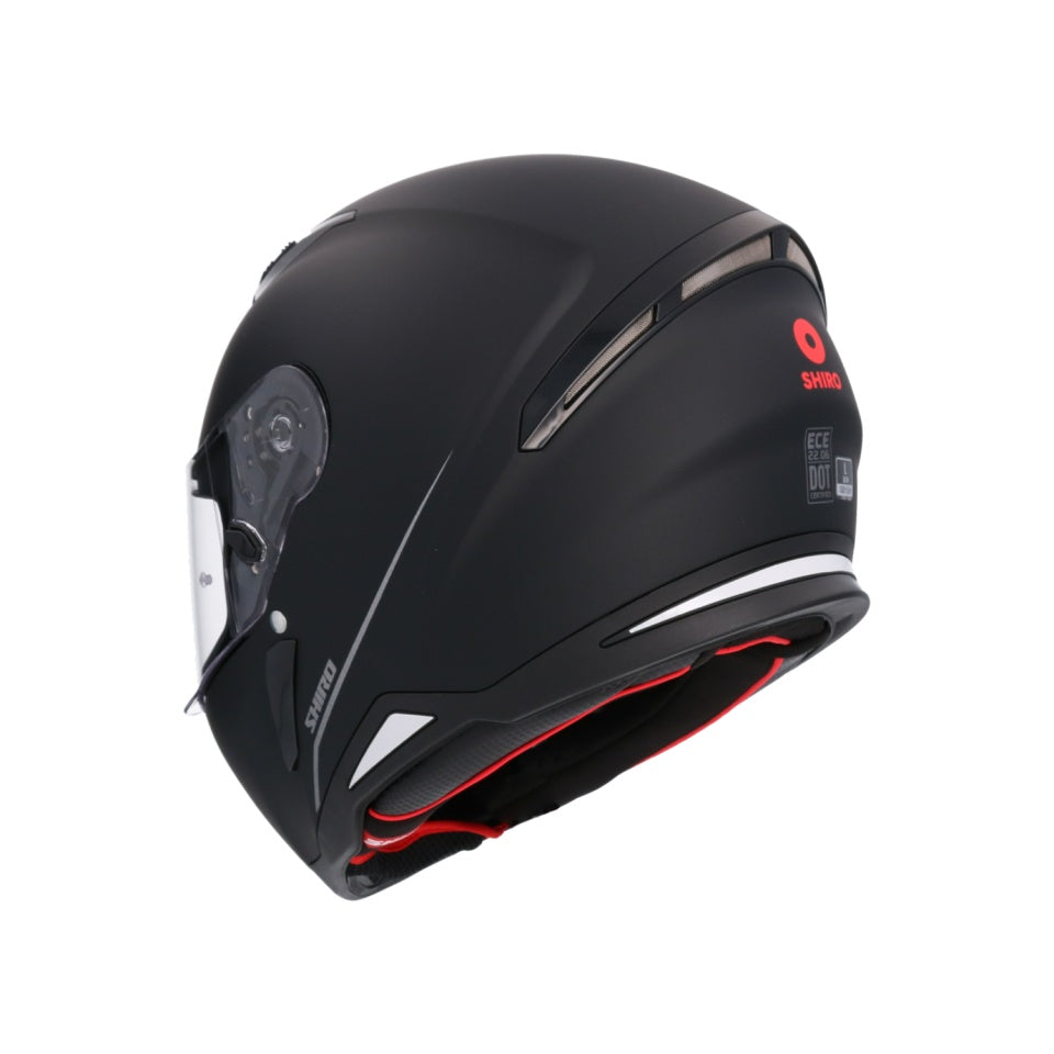 Casca moto integrala Shiro / Axor Hunter negru mat