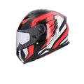 Casca moto integrala Shiro Hunter Edge negru rosu