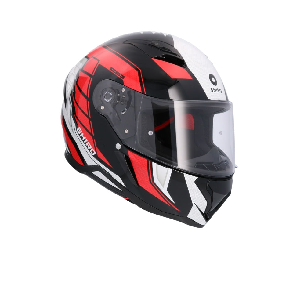 Casca moto integrala Shiro Hunter Edge negru rosu