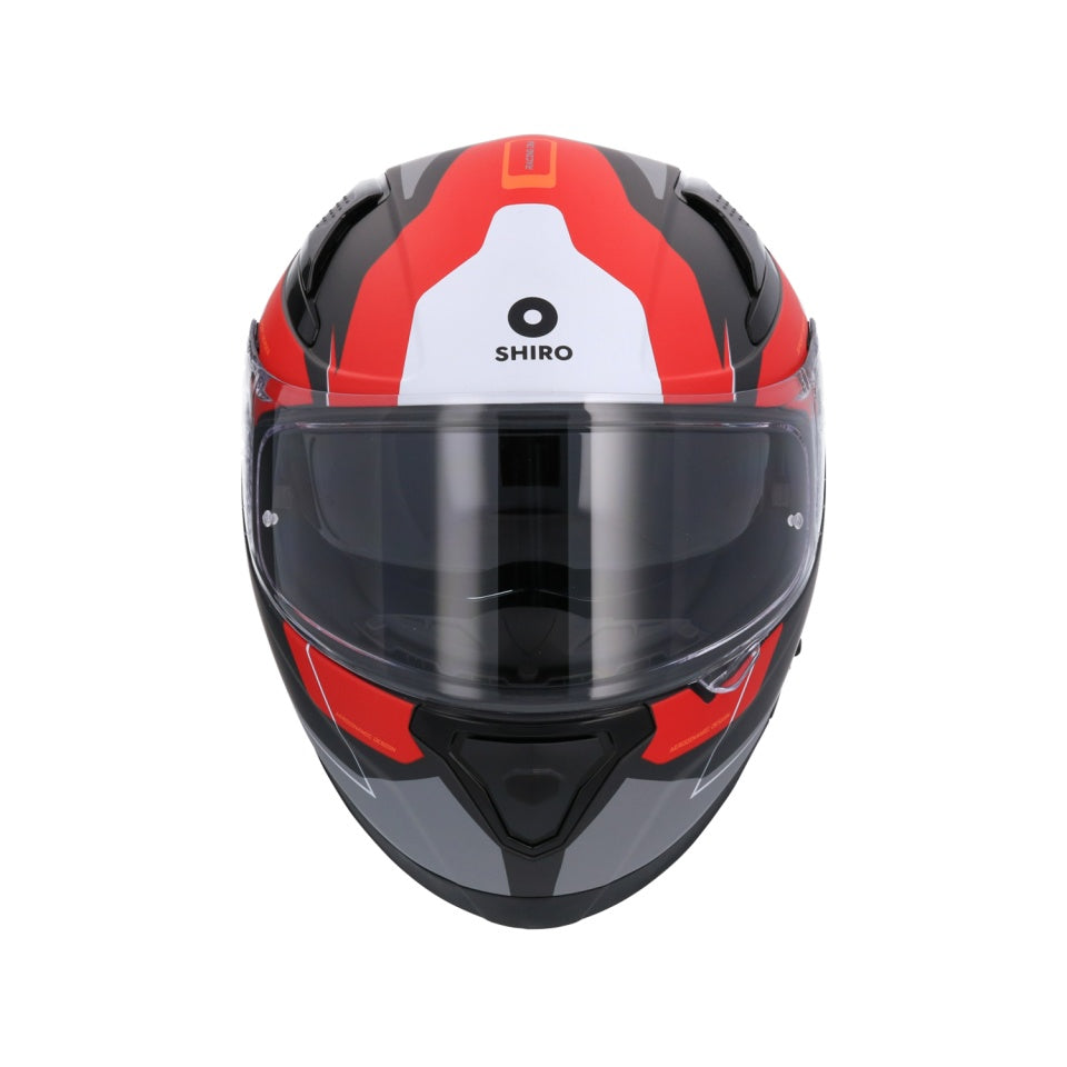 Casca moto integrala Shiro Katana Orbe (ochelari de soare integrati + viziera cadou)