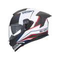 Casca moto integrala Shiro Raptor Ultimate negru alb rosu