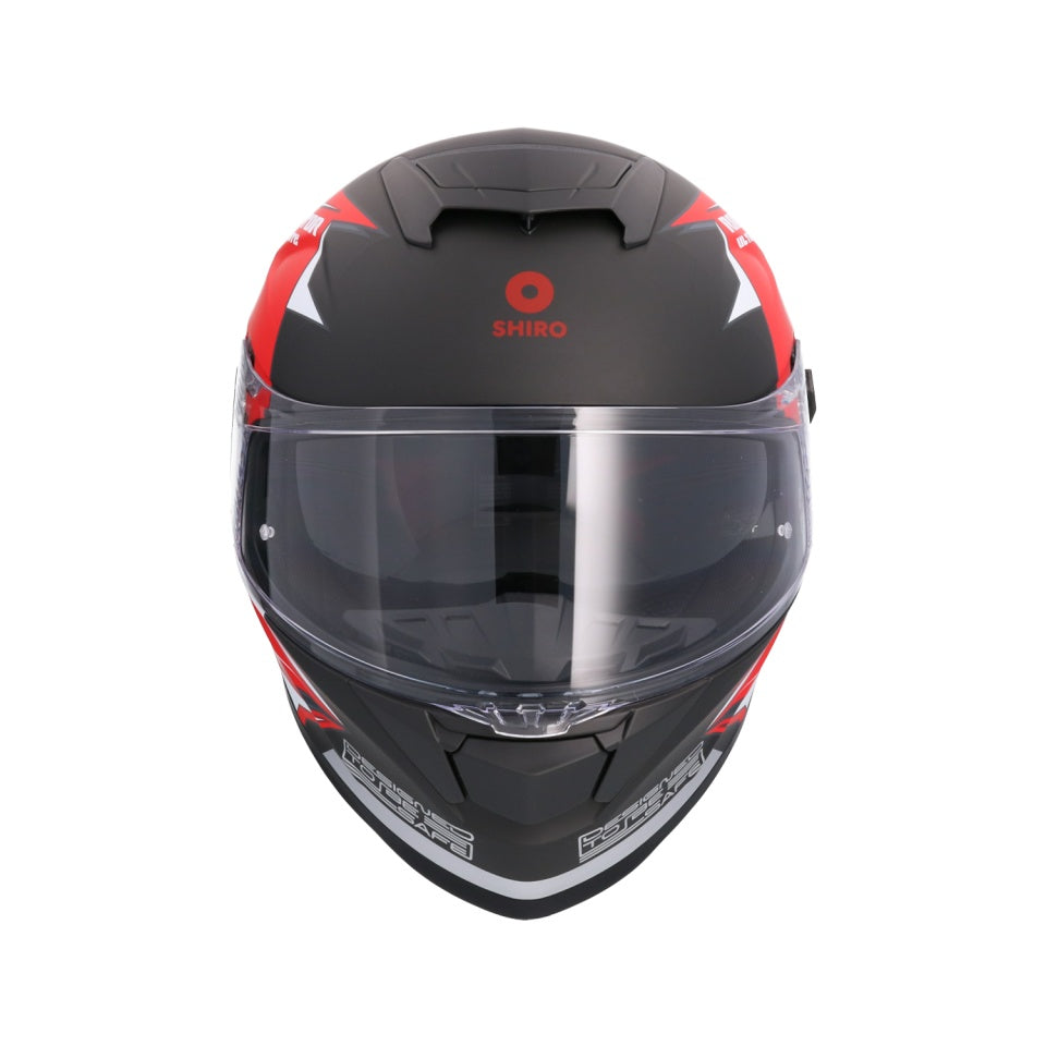 Casca moto integrala Shiro Raptor Ultimate rosu mat