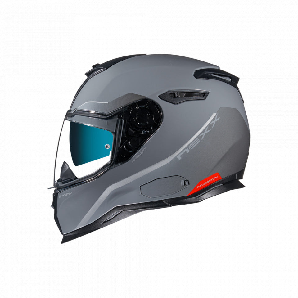 Casca moto Nexx SX.100 Skyway Nardo Grey