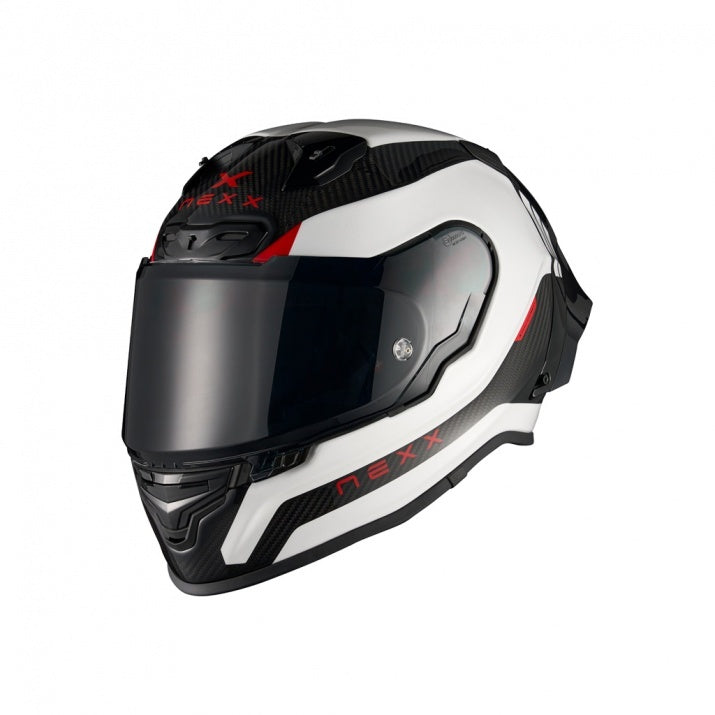 Casca moto NEXX X.R3R Apex Carbon White (pinlock inclus + viziera cadou)