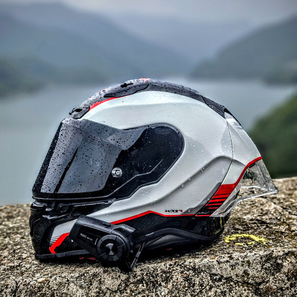 Casca moto NEXX X.R3R Carbon White (pinlock inclus)