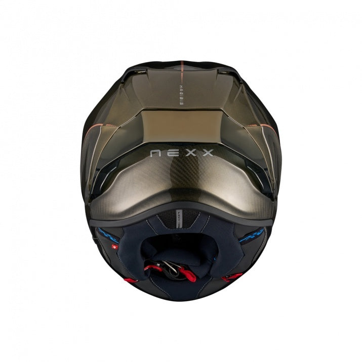 Casca moto NEXX X.R3R Hagibis Gold Carbon (pinlock inclus+viziera cadou)