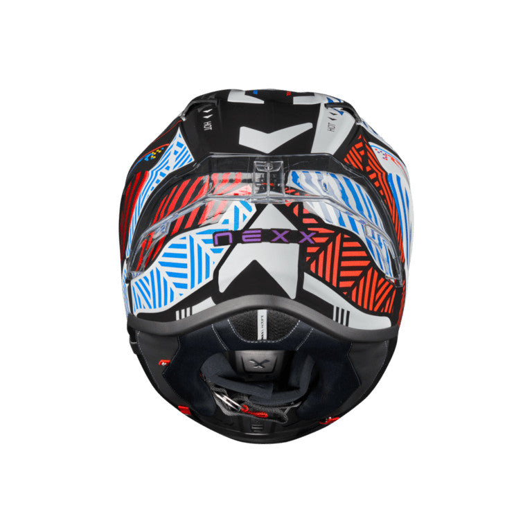 Casca moto NEXX X.R3R Out Brake Black White (pinlock inclus)