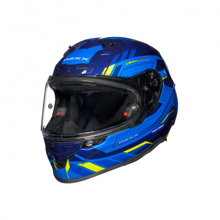 Casca moto NEXX X.R3R Precision Blue (pinlock inclus)