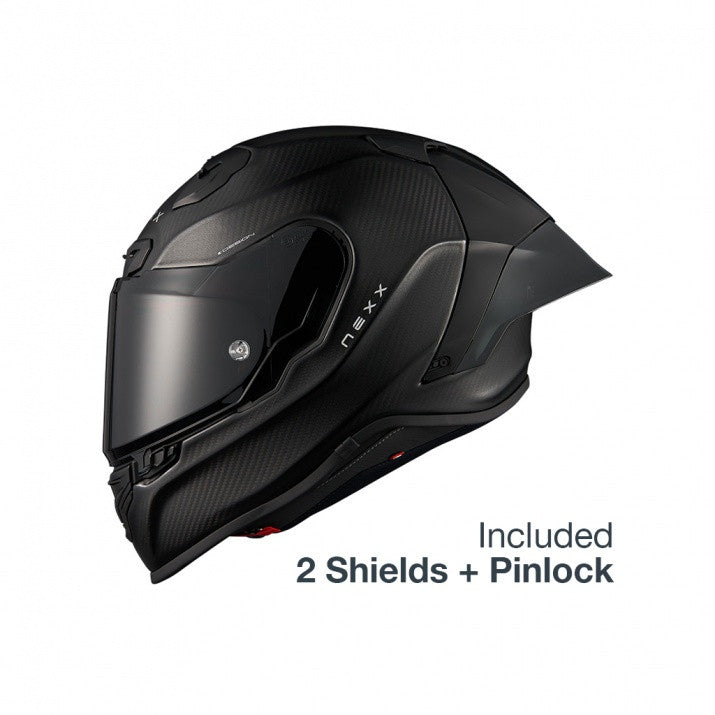 Casca moto NEXX X.R3R Zero Pro 2 Carbon Black (pinlock inclus)