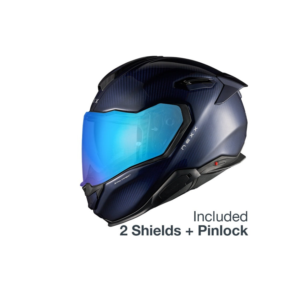 Casca moto NEXX X.TR Atlantic Carbon (pinlock inclus+viziera cadou)