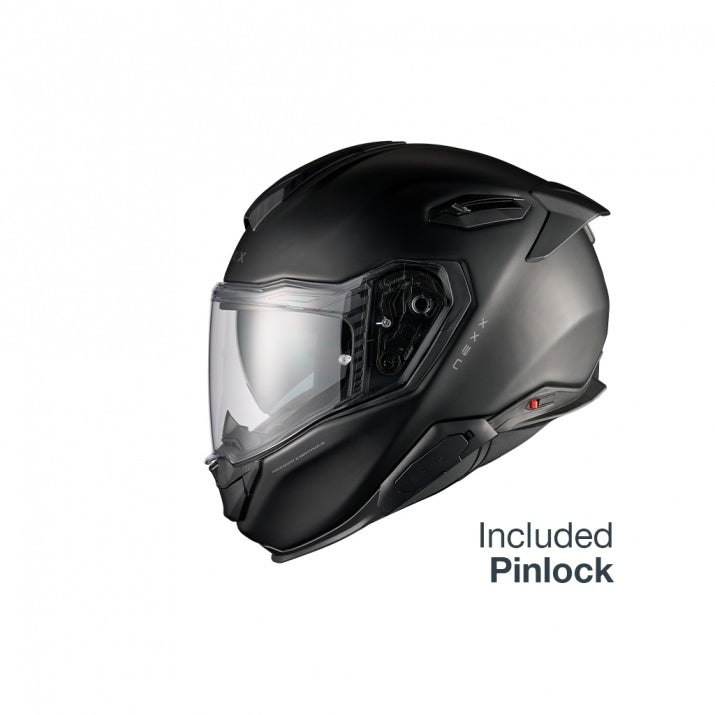 Casca moto NEXX X.TR Plain Black (pinlock inclus)