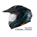 Casca moto NEXX X.WED3 Carbon Wild Pro Wild Blue (pinlock inclus)