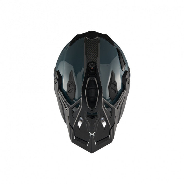 Casca moto NEXX X.WED3 Carbon Wild Pro Wild Blue (pinlock inclus)