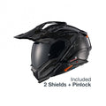 Casca moto NEXX X.WED3 Furka Black/Grey Carbon (pinlock inclus)