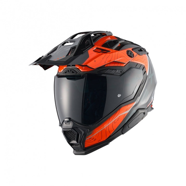 Casca moto NEXX X.WED3 Furka Orange Carbon (pinlock inclus)